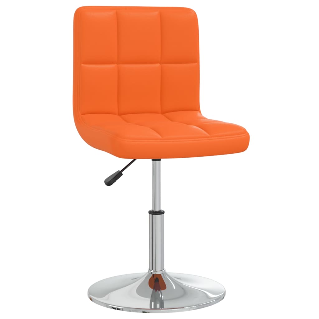  Matstol orange konstläder