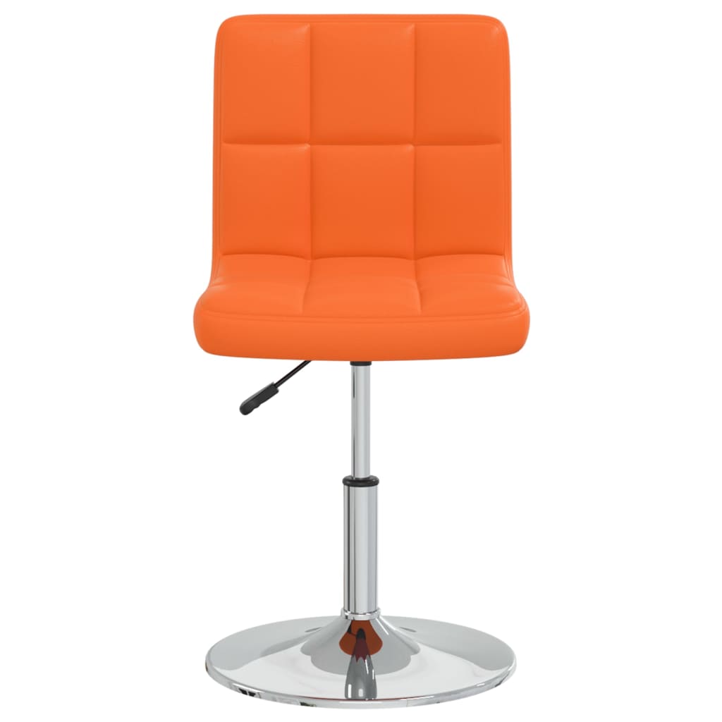  Matstol orange konstläder