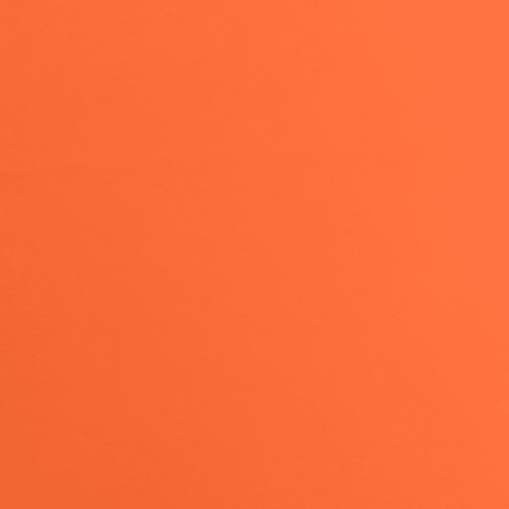  Snurrbara matstolar 4 st orange konstläder