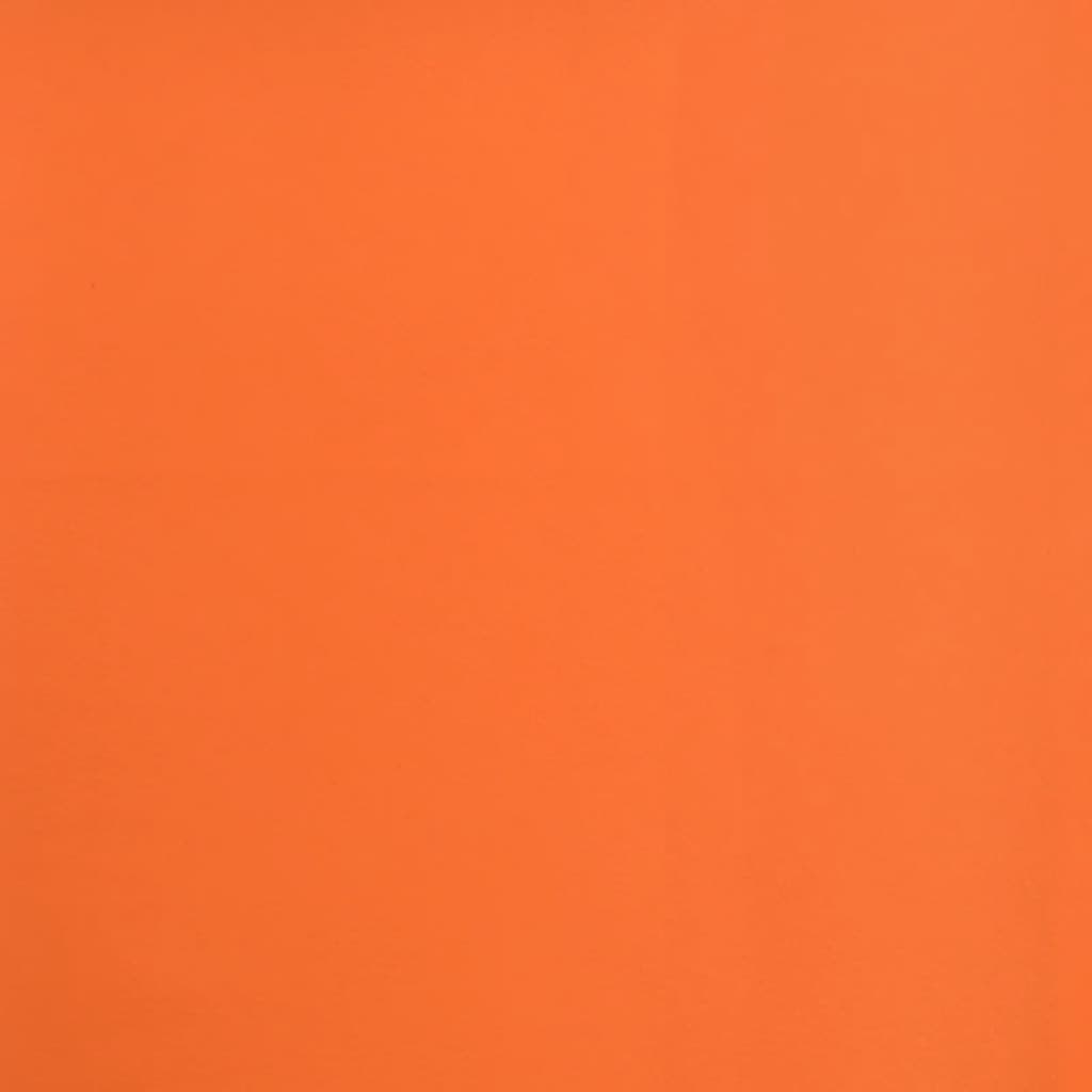 Snurrbara matstolar 4 st orange konstläder