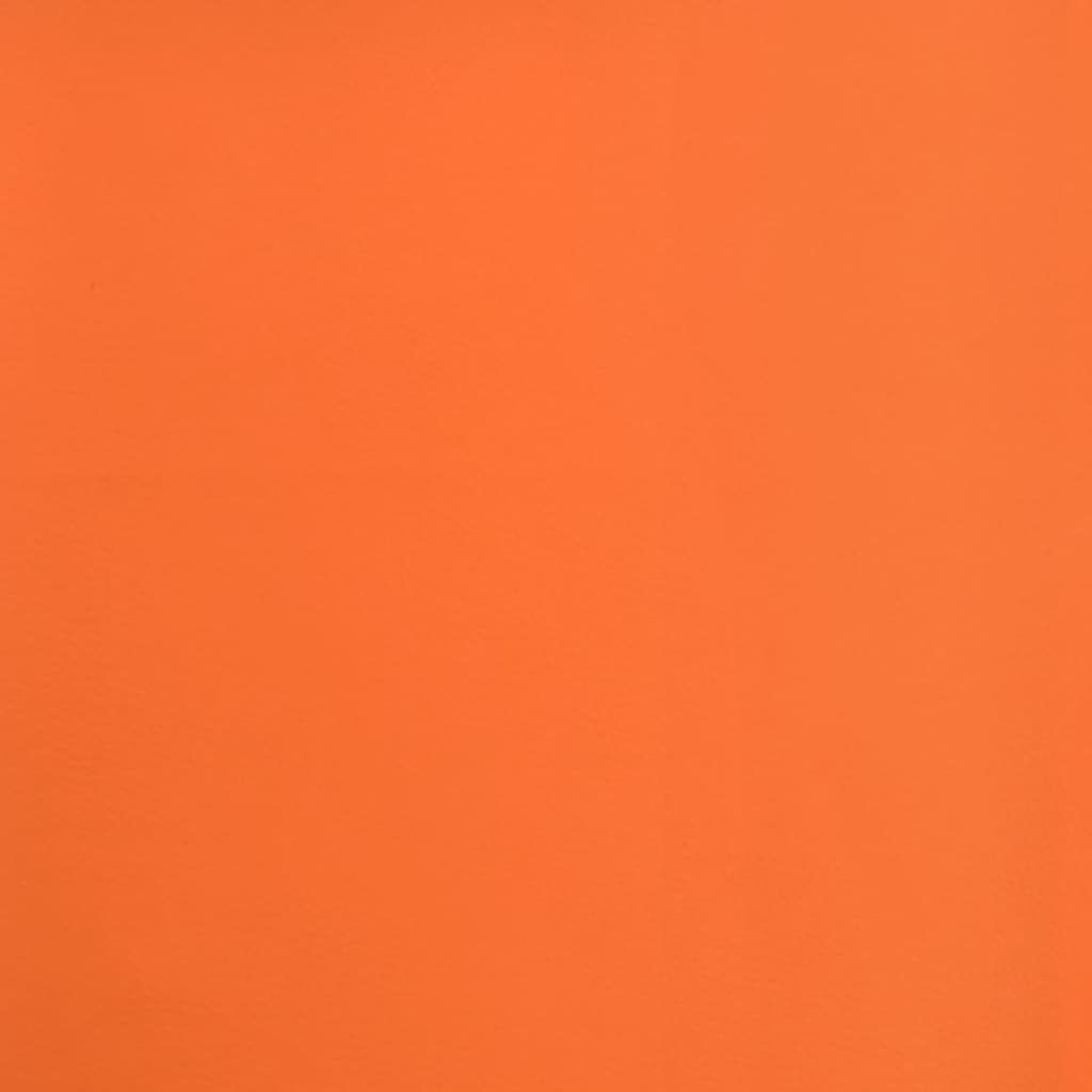  Snurrbara matstolar 6 st orange konstläder
