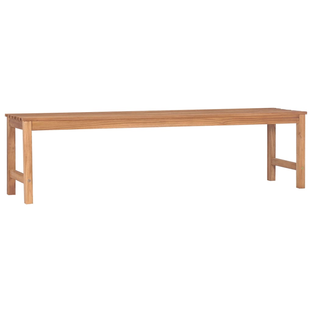  Trädgårdsbänk 170 cm massiv teak