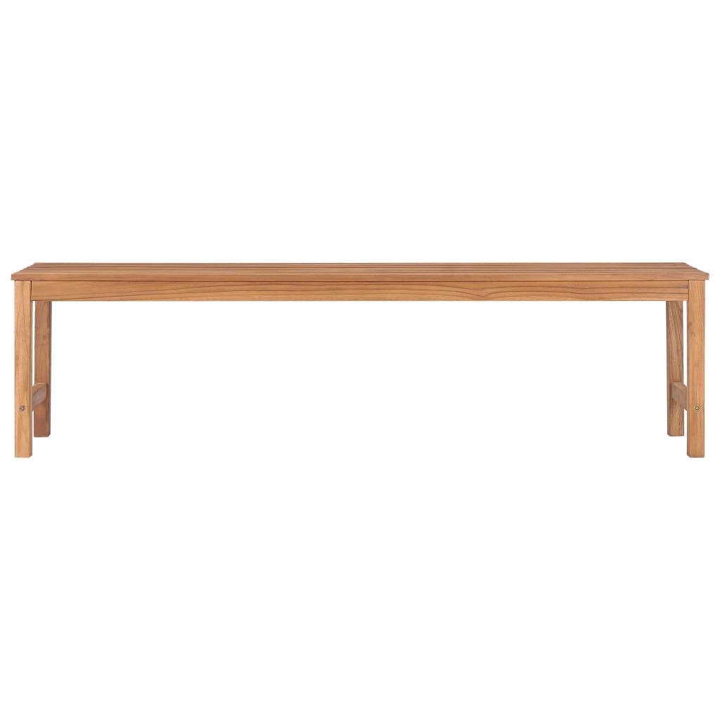  Trädgårdsbänk 170 cm massiv teak