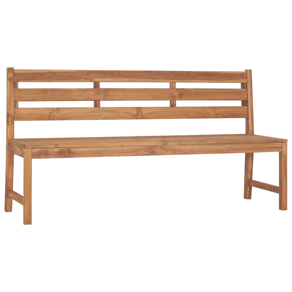  Trädgårdsbänk 170 cm massiv teak