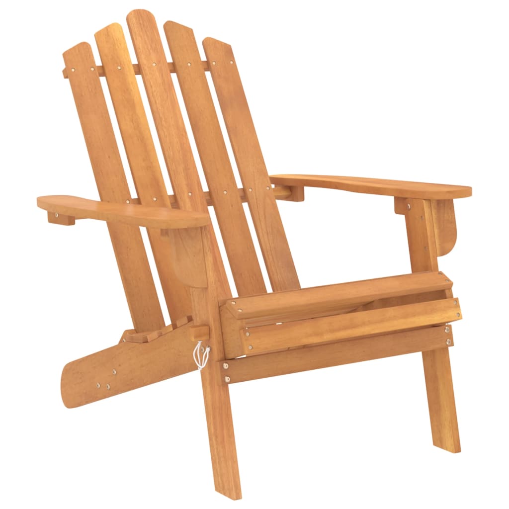  Adirondackstol massivt akaciaträ