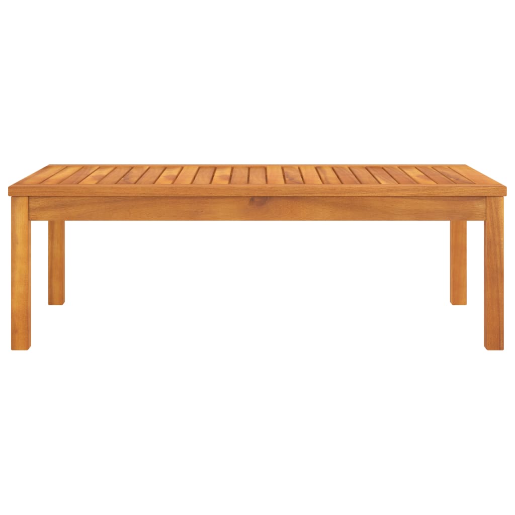  Soffbord 100x50x33 cm massivt akaciaträ
