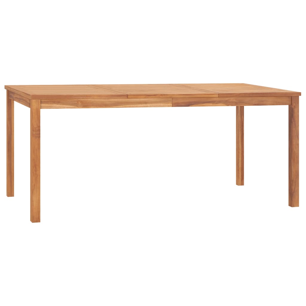  Trädgårdsbord 180x90x77 cm massiv teak