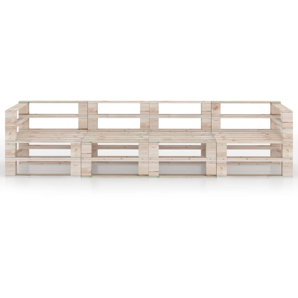  Pallsoffa 4-sits furu
