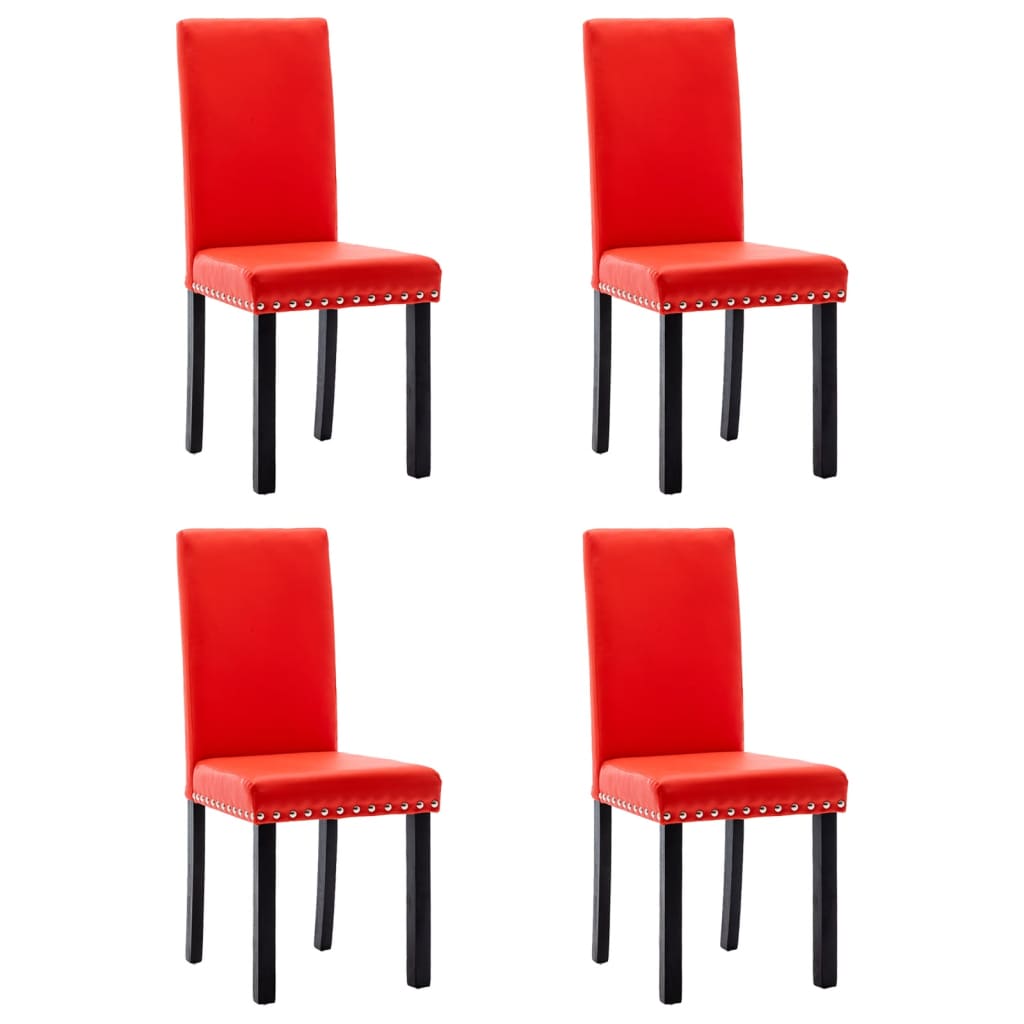 Matstolar 4 st cappuccino PVC