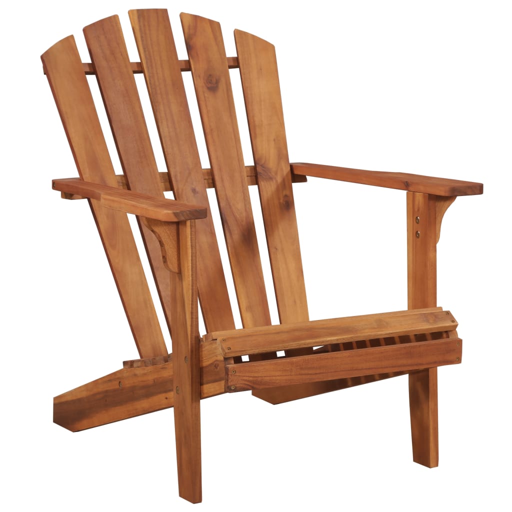  Adirondackstol massivt akaciaträ