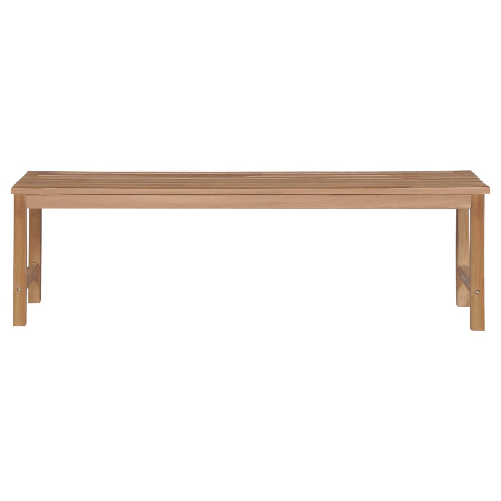  Trädgårdsbänk 150 cm massiv teak