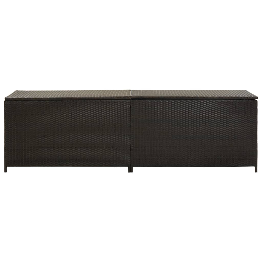  Dynbox konstrotting 200x50x60 cm brun