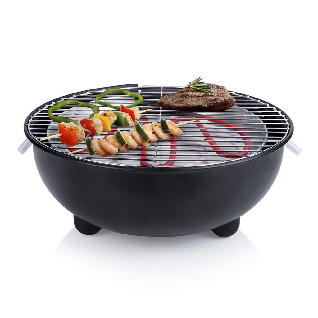 Tristar Elektrisk bordsgrill BQ-2880 1250 W 30 cm svart