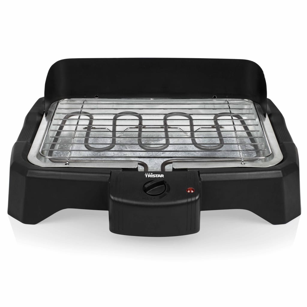 Tristar Elektrisk bordsgrill 2000 W 34,5x23 cm svart