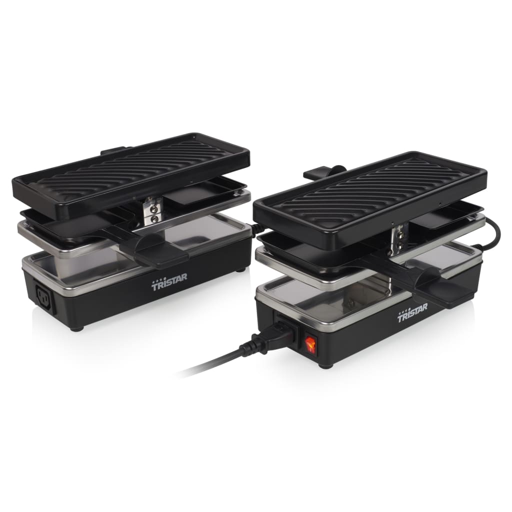 Tristar Raclettegrill för 4 personer RA-2742 800W 23,8x10,4 cm svart