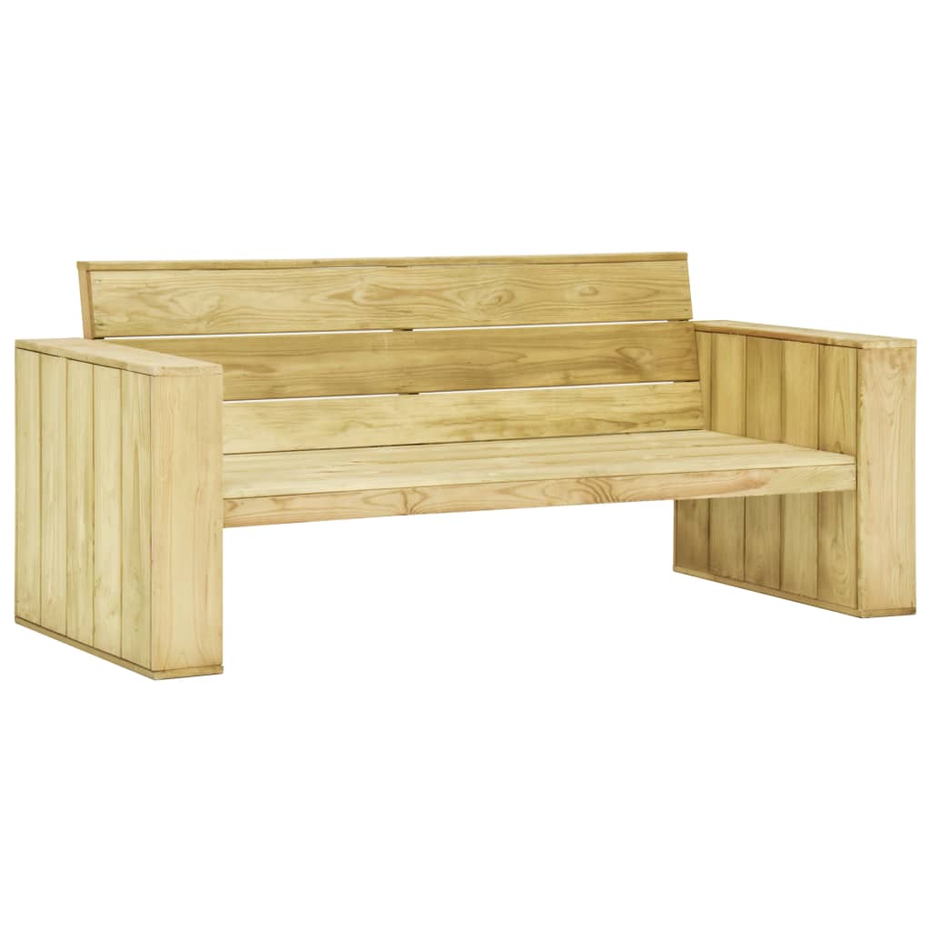  Trädgårdsbänk 179 cm impregnerad furu