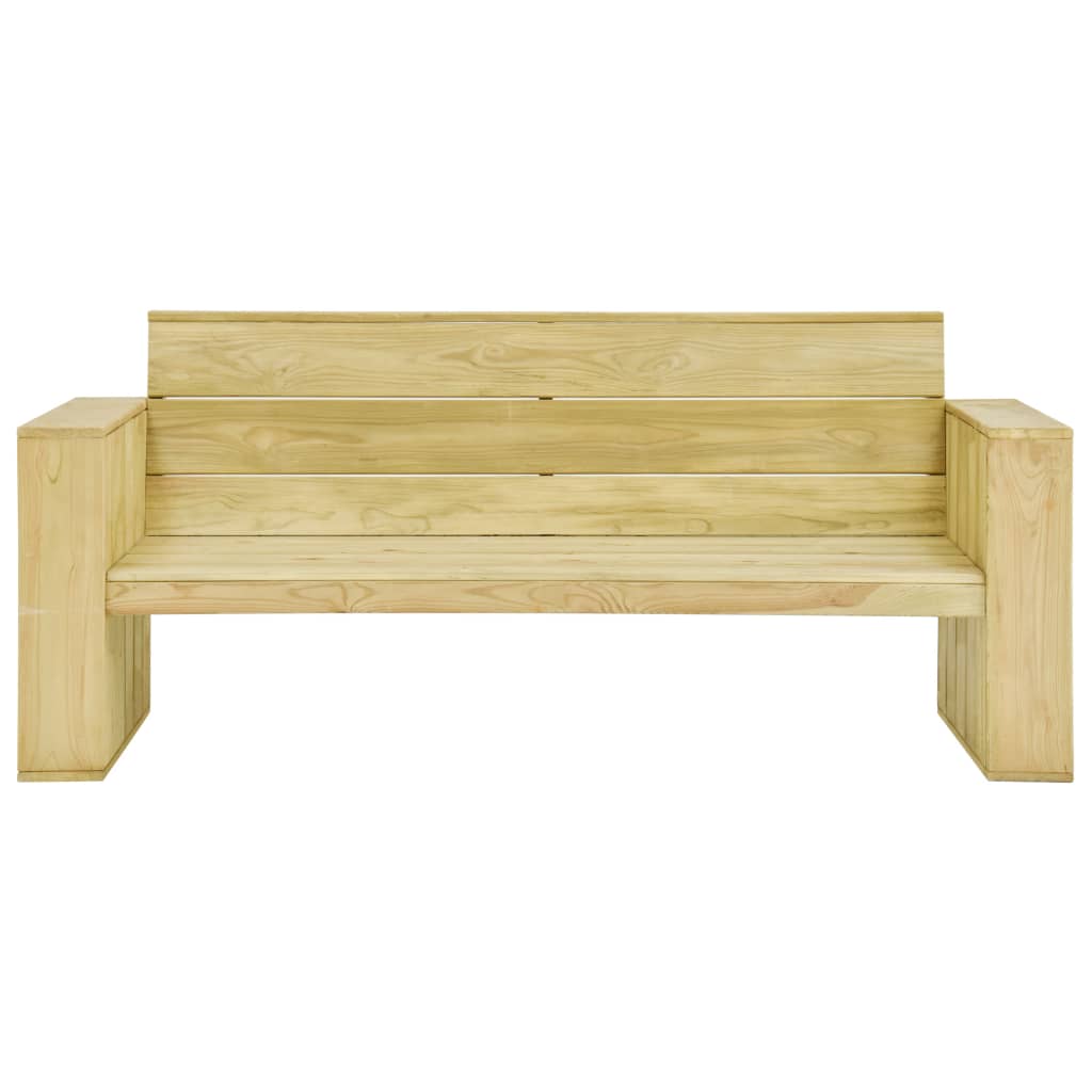  Trädgårdsbänk 179 cm impregnerad furu