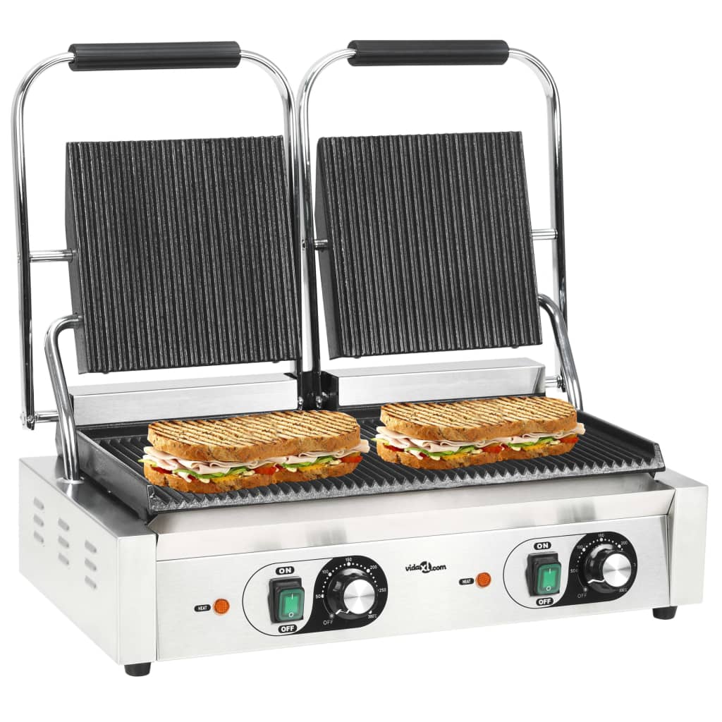  Paninigrill dubbel 3600 W 58x41x19 cm